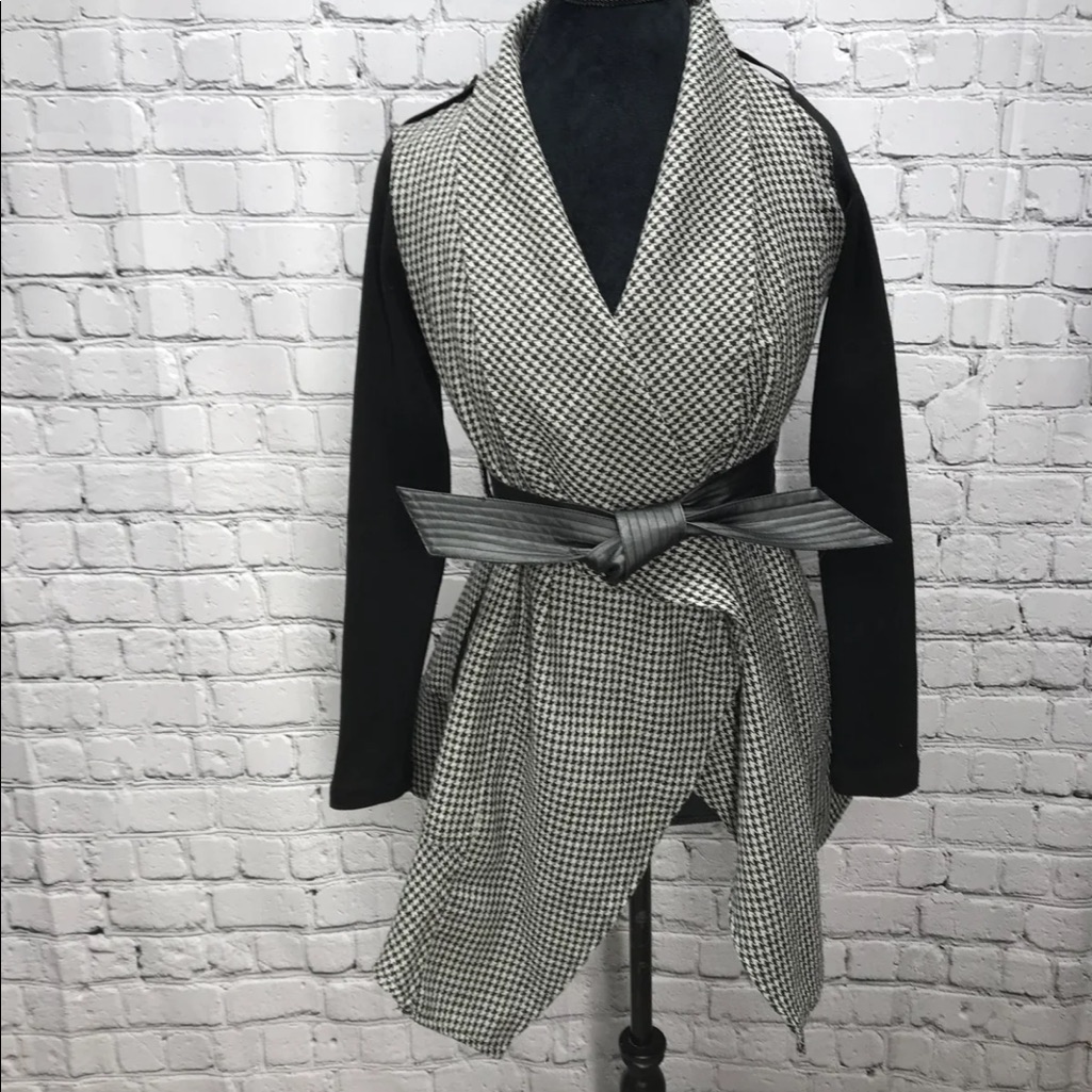 Unique Houndstooth Jacket